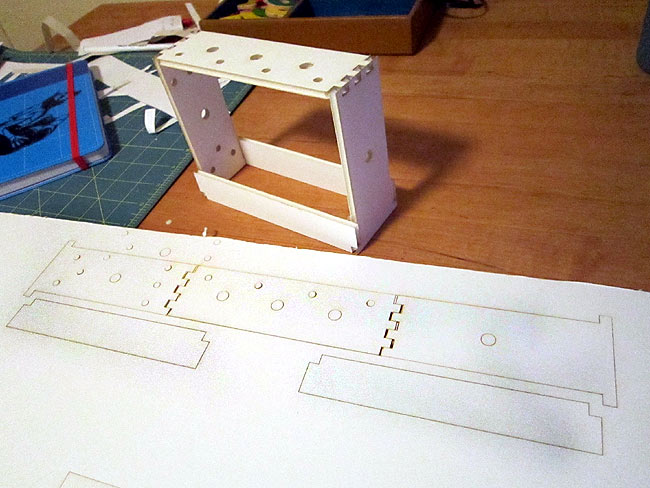 Foam board prototype