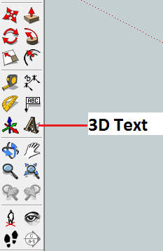 selecting the 3D image tool in Google