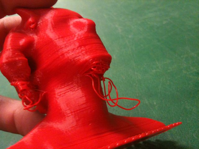 flawed Makerbot print