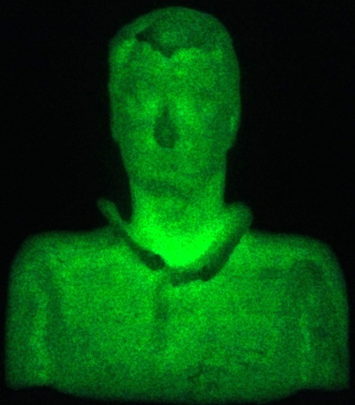 Picture of my print glowing