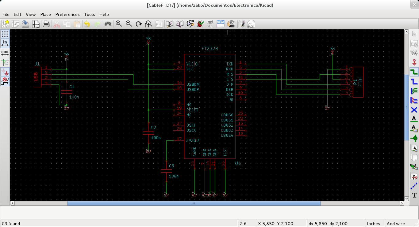 FTDI Schematic