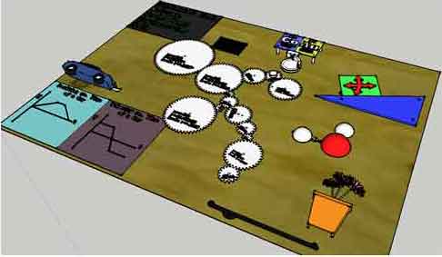 3D
                          Rendering of the Kinetic Sign