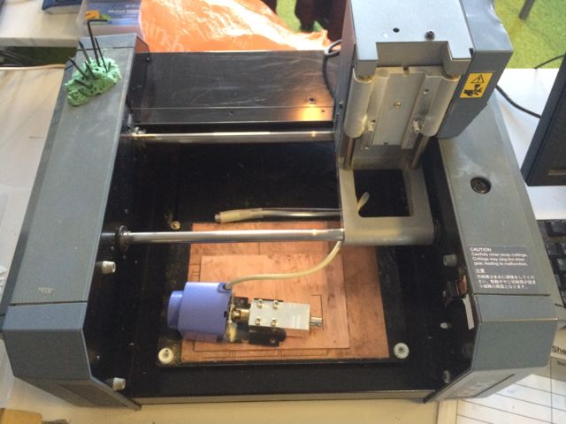 Modela with milling head removed