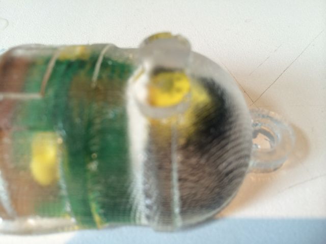 Closeup of surface finish