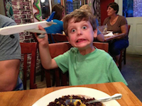 Emmett explaining design
              possibilities