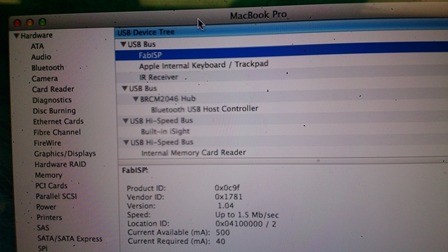 FabISP recognised - Mac