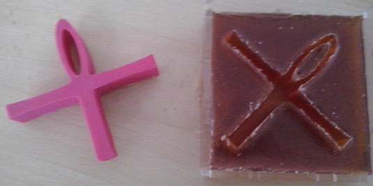 negative ankh mold
