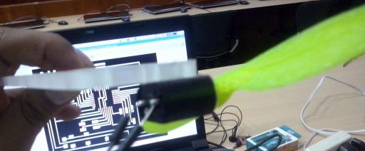 bonding the articulator to the DC motors