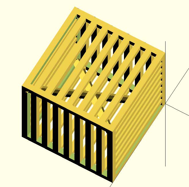 a jail cube