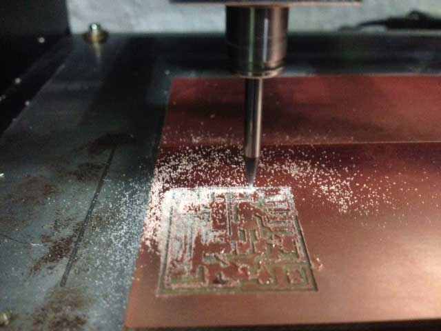 miling the board