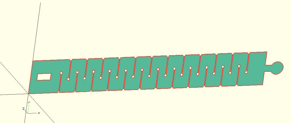 view of the parametric arm