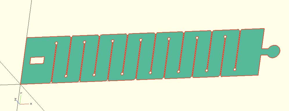 view of the parametric arm