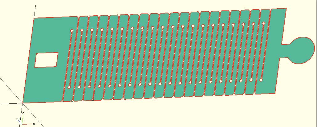 view of the parametric arm