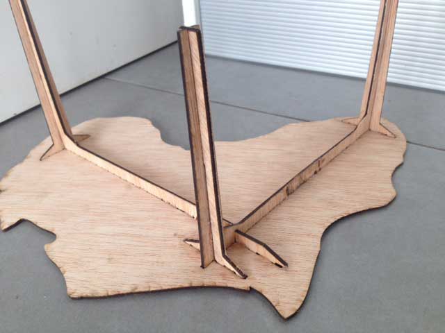 scaled table