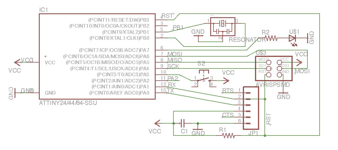 second version of the schematic