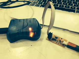 the ATAVRISP2 programmer