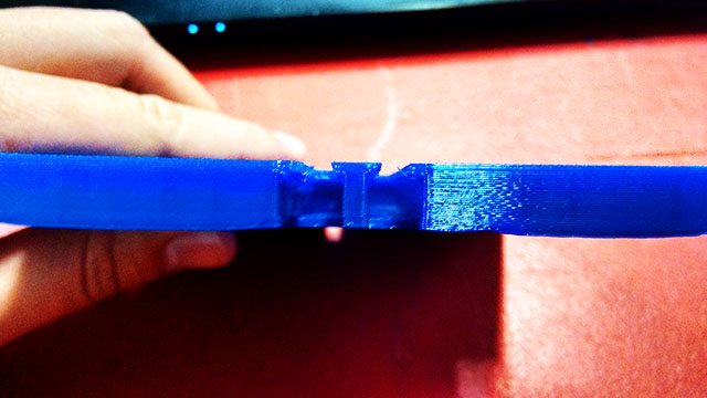 Small piece face, test fits for the smaller sphere