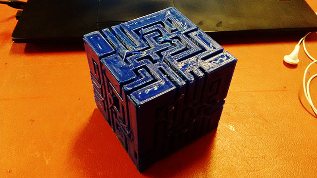 3D cube Maze