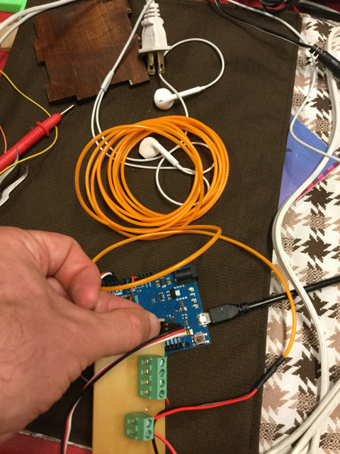 EL wire off