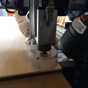 The Shopbot milling machine