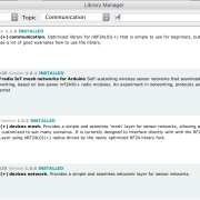 Easily adding libraries in Arduino