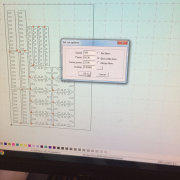 Setting the different options for the laser cutter: precise work