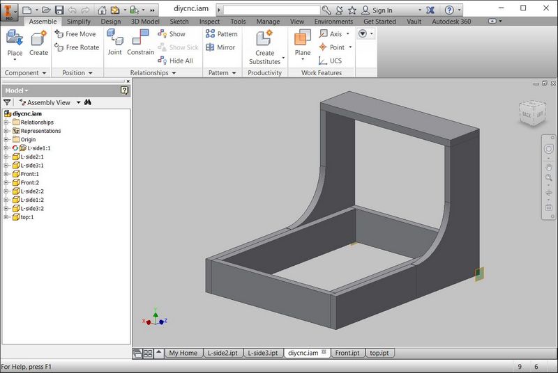 DIY CNC framework