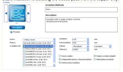 Selecting tool pathways