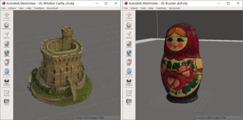 3D scan models