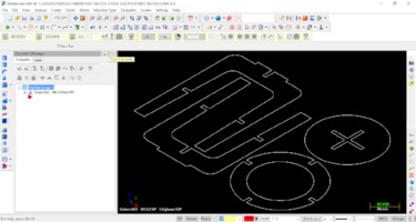 1 Importing dxf file