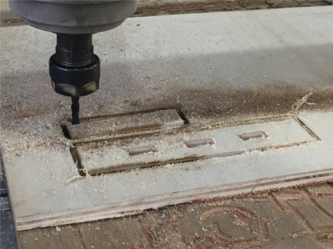 Cutting out the model