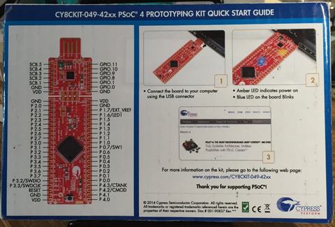 PSoC packaging