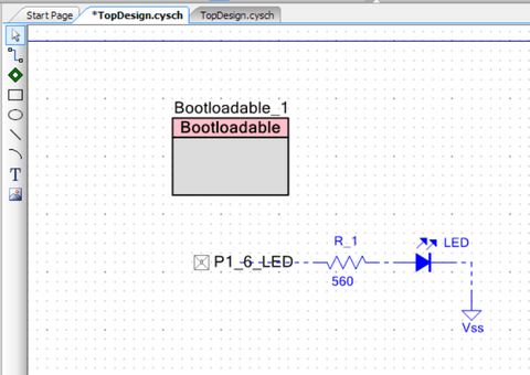 Creating circuit schematic