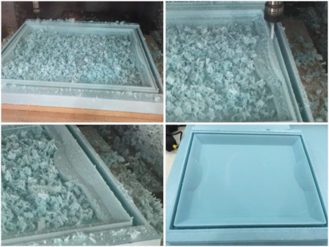 Milling bottom piece