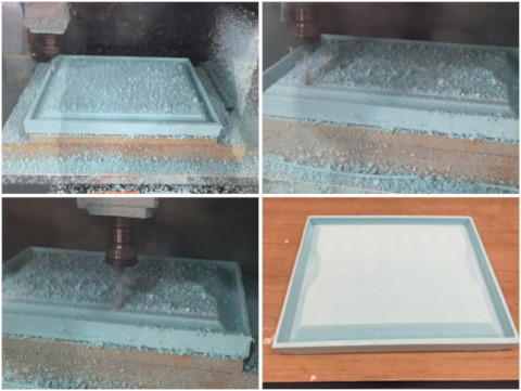Milling top piece