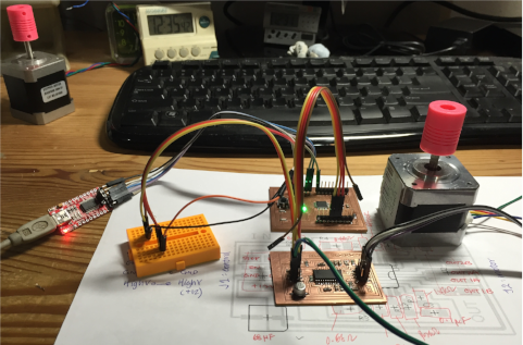 Stepper driver test