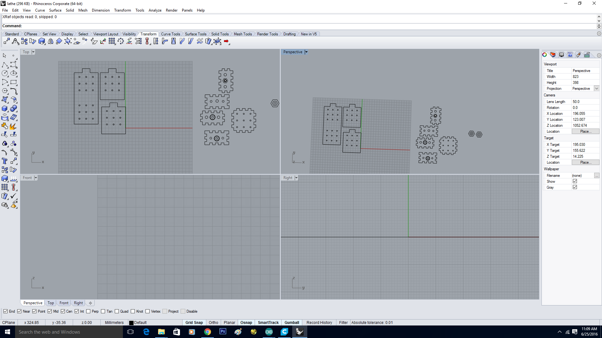 Tool Header Rhino Screenshot