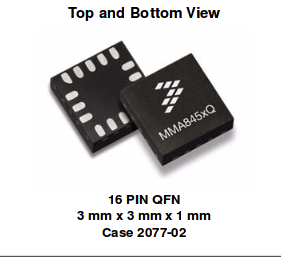 16qfn Accelerometer