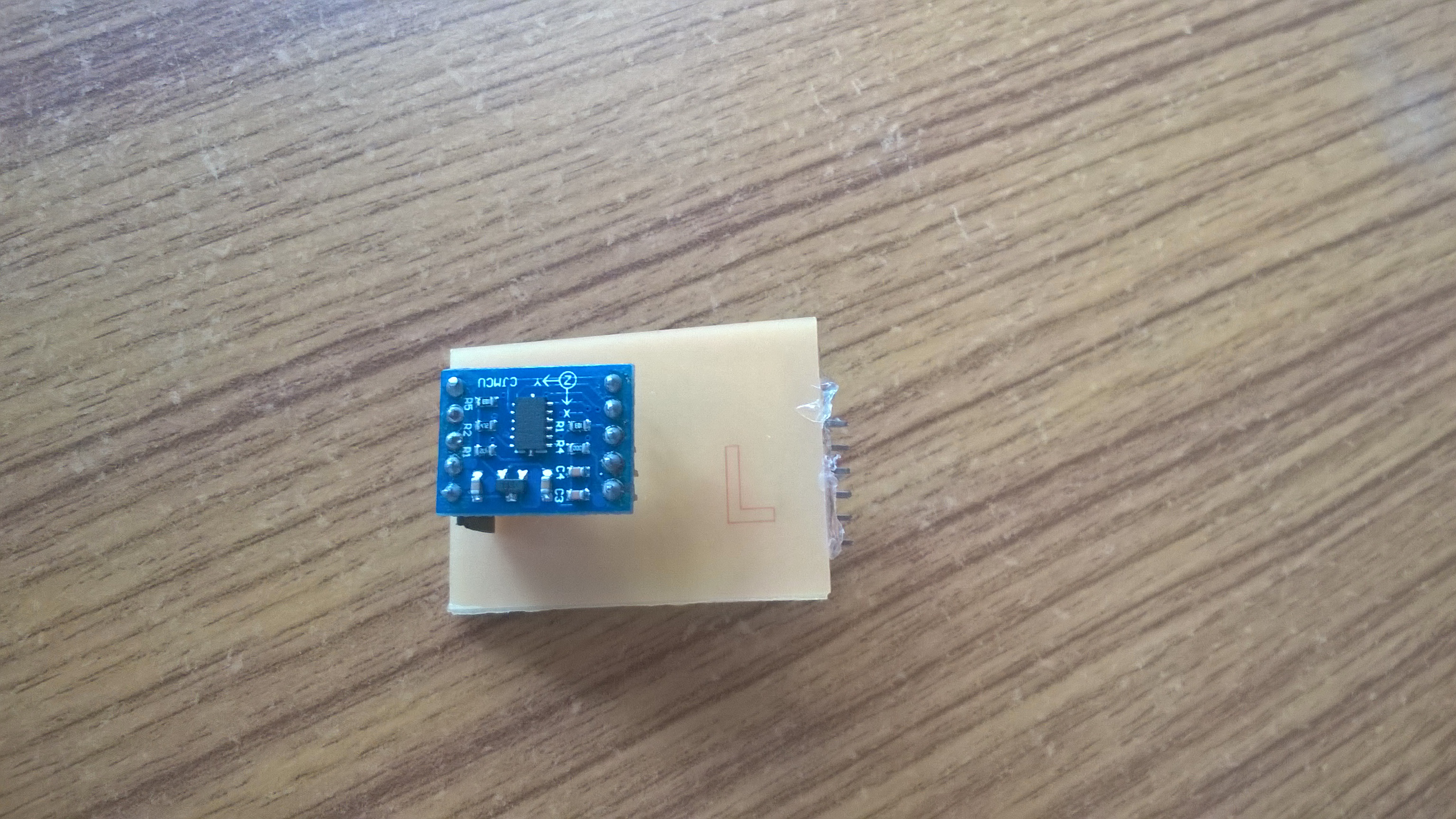 adxl 345 Accelerometer Milling Back 