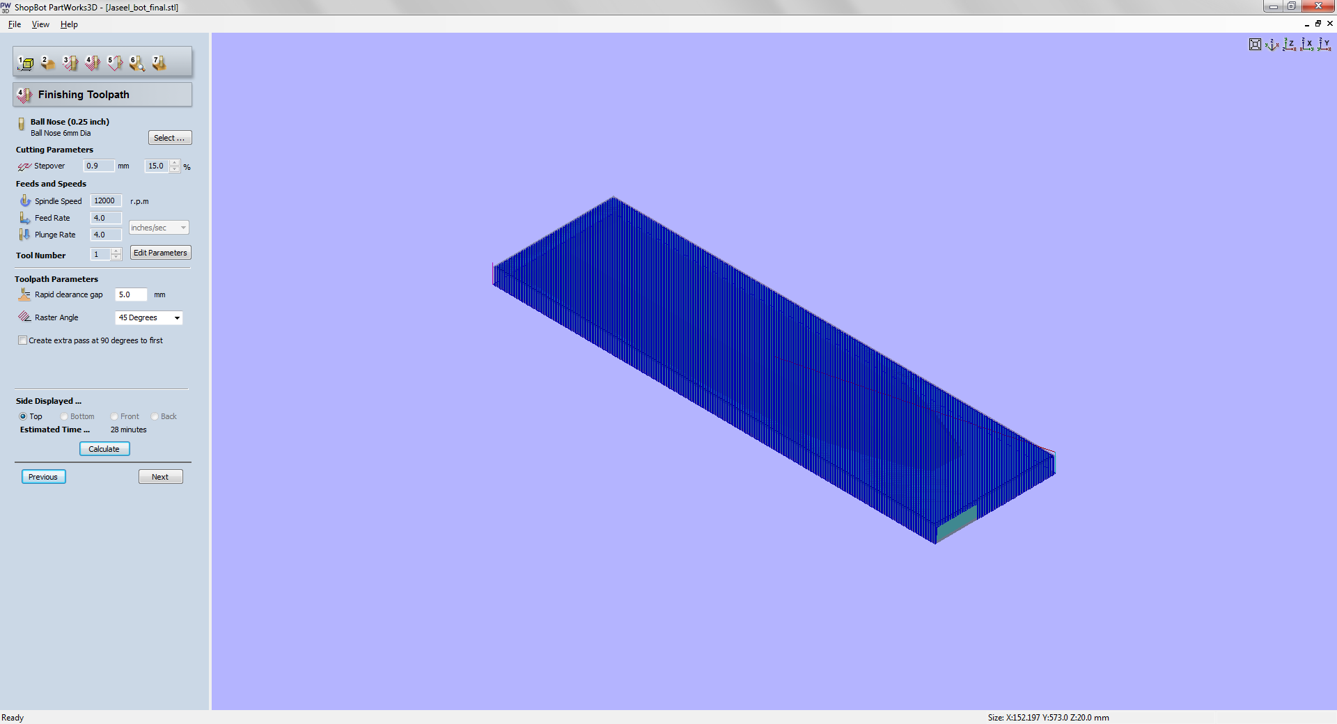 Composite Material Fab Academy Rhino Shopbot