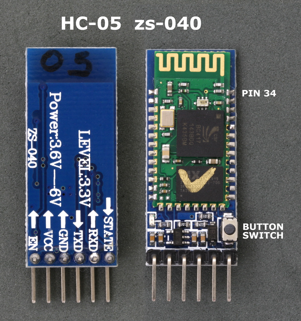 HC 05 Bluetooth module