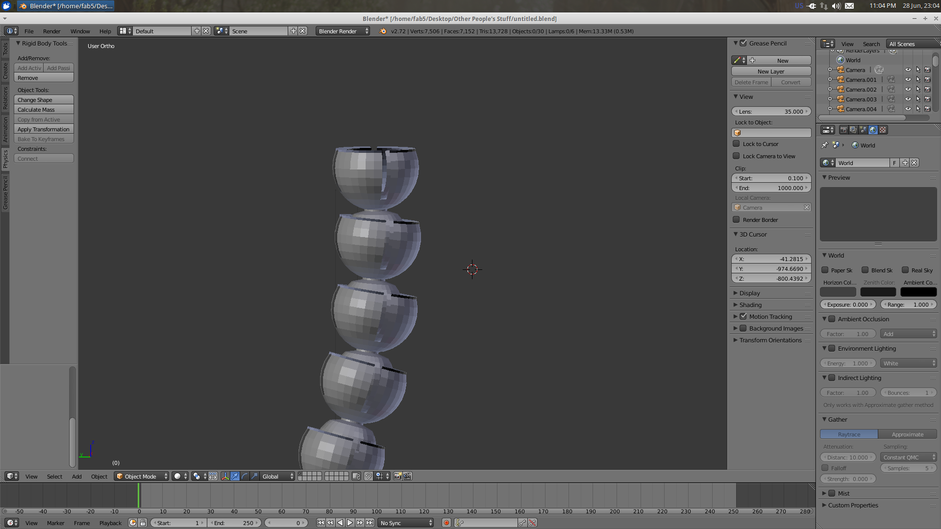 3D Printer Test