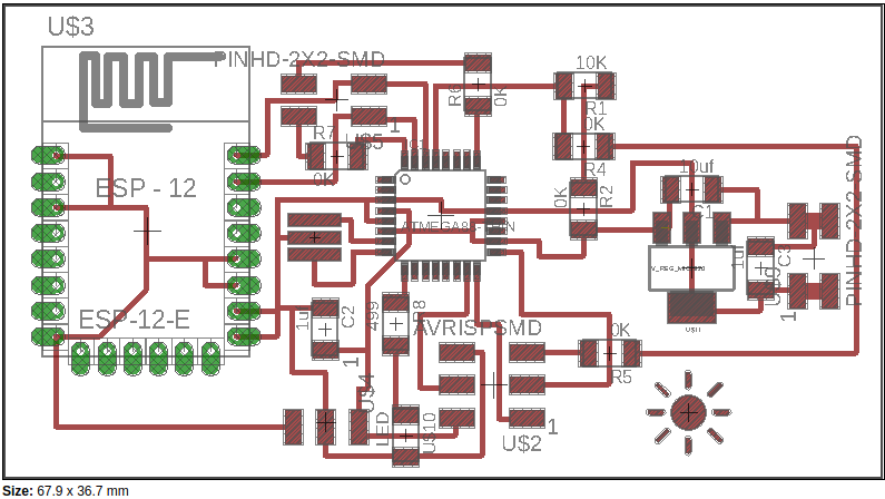 First Board layout