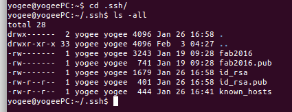 .ssh folder content