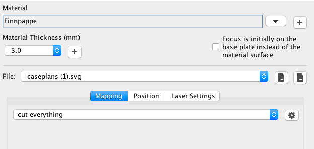 On off switch ventilation.