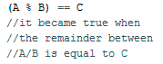 Remainder