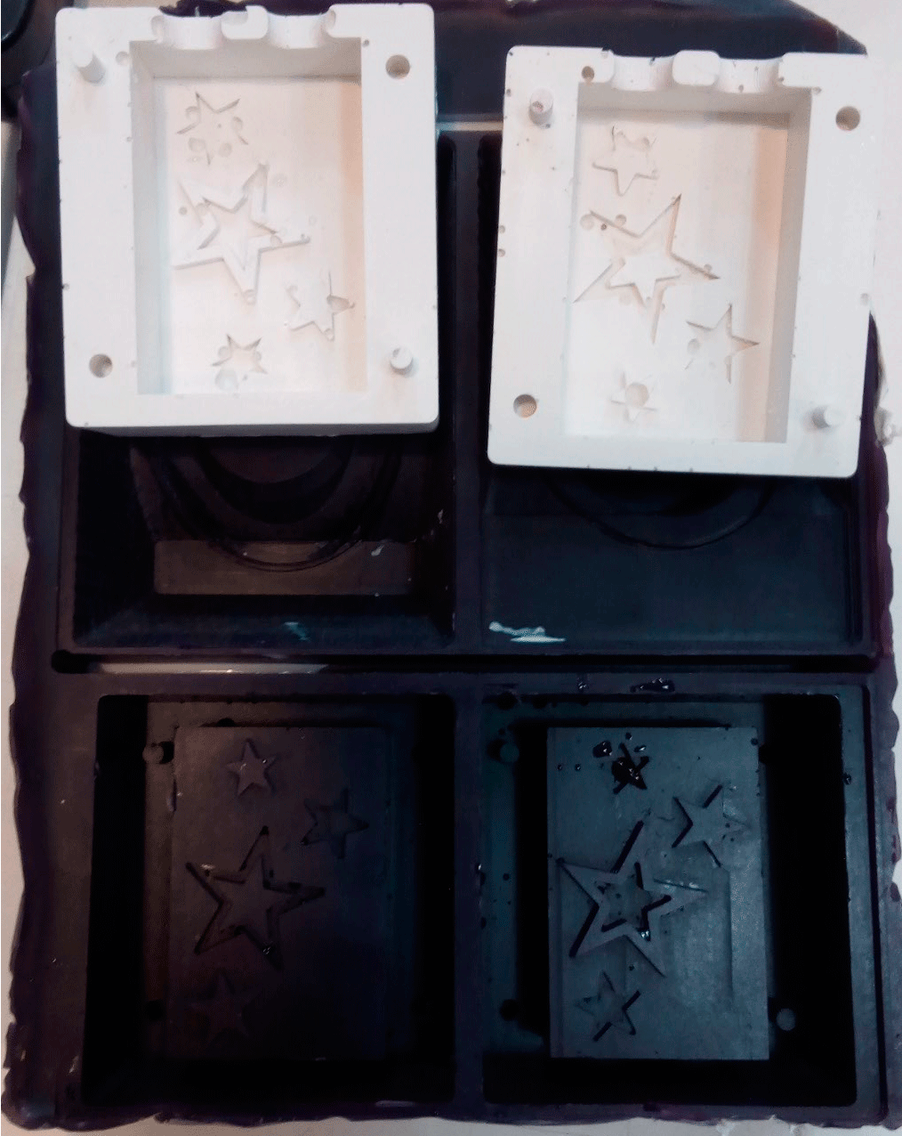 Wax and mold
