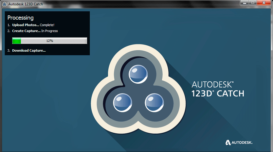 Processig, Autodesk 123D CATCH