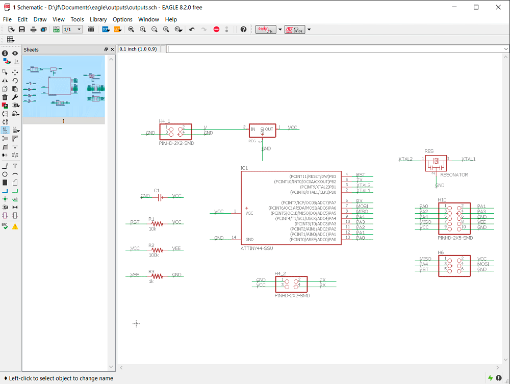 Schemaric outputs