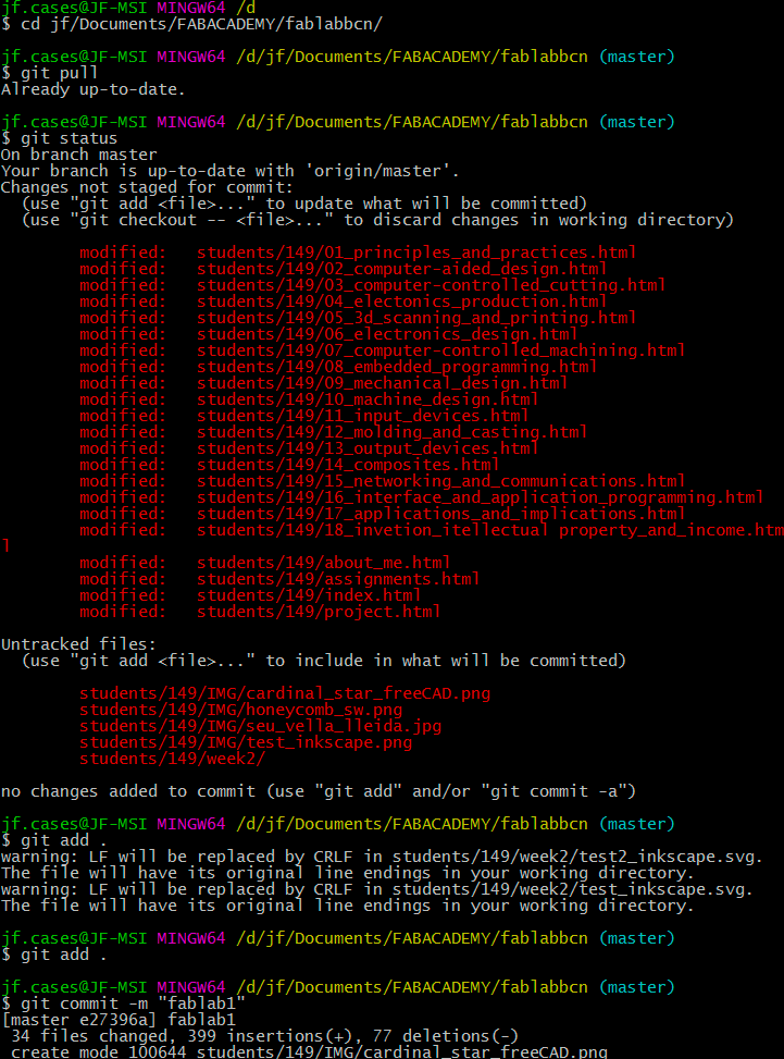 Update archives with Git